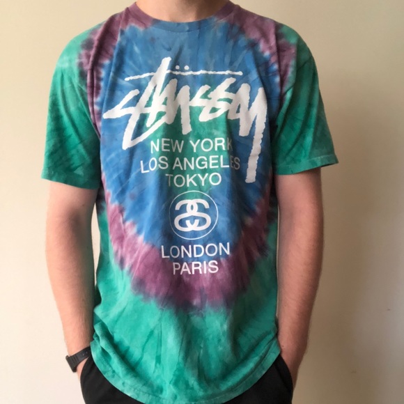stussy world tour tee tie dye Welcome to Quality Engineering